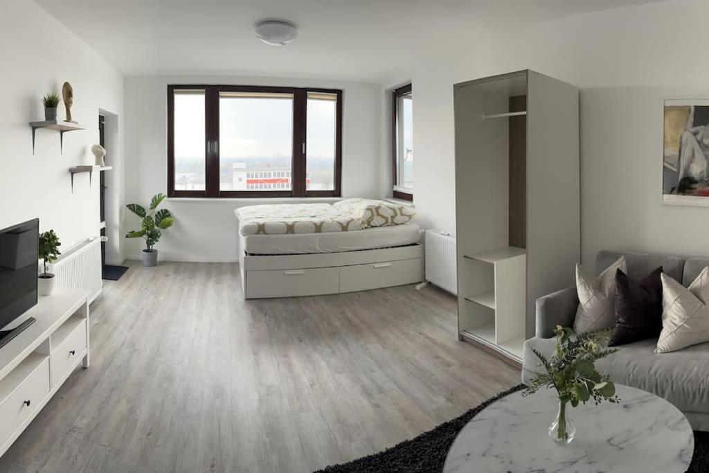 Exklusive Penthouse Zentral Mit Blick Auf Die Weser * Brema